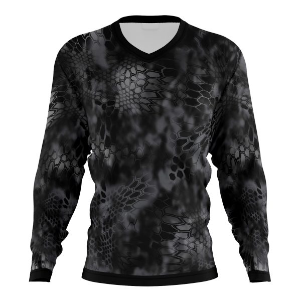 V Neck Long Sleeve