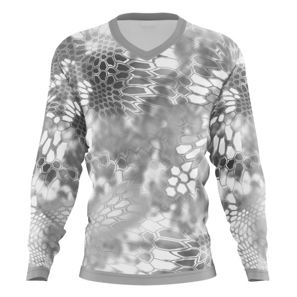 V Neck Long Sleeve