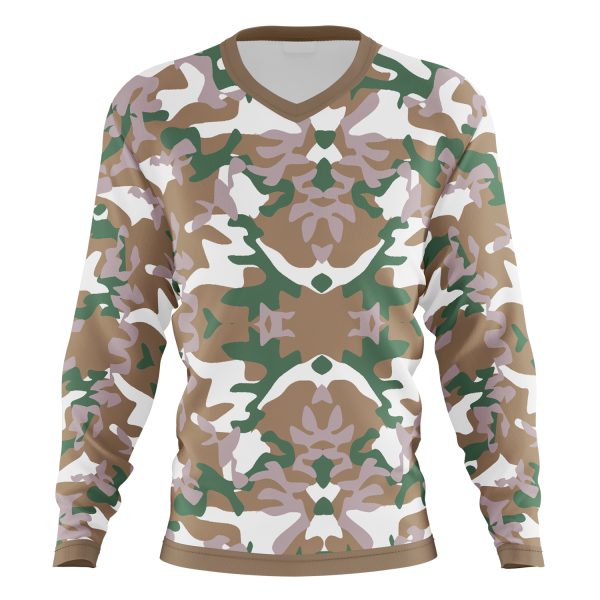 V Neck Long Sleeve