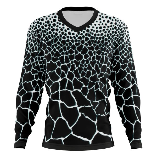 V Neck Long Sleeve