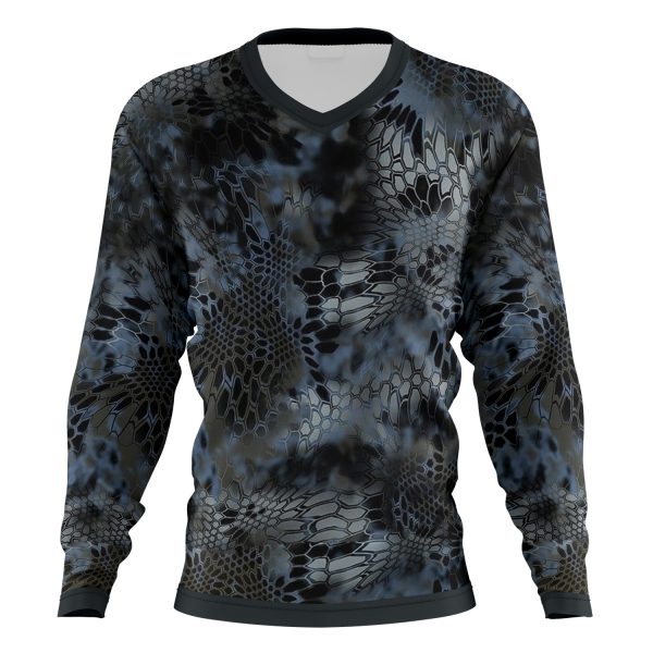 V Neck Long Sleeve